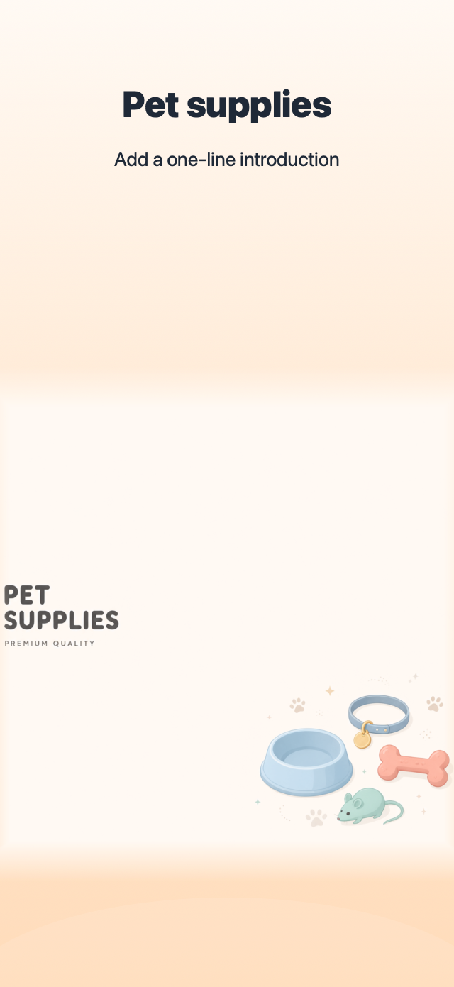 Store Connect Management - ของใช้สัตว์เลี้ยง