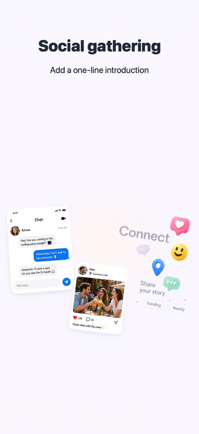 Store Connect Management - สังคมและมิตรภาพ
